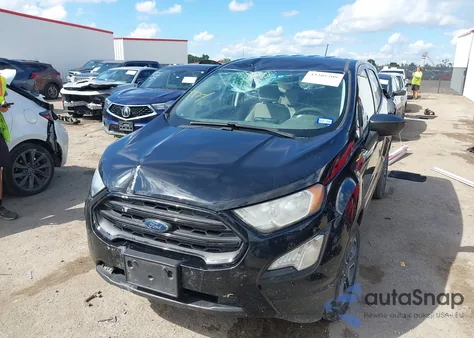 2018 Ford Ecosport S from USA, damaged, VIN MAJ3P1RE8JC185627